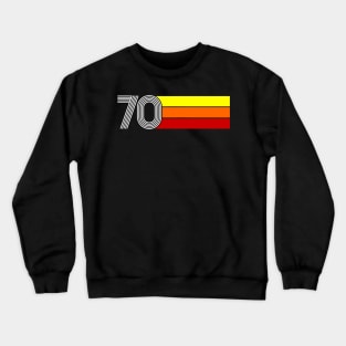 Retro 1970 Styleuniversal Crewneck Sweatshirt